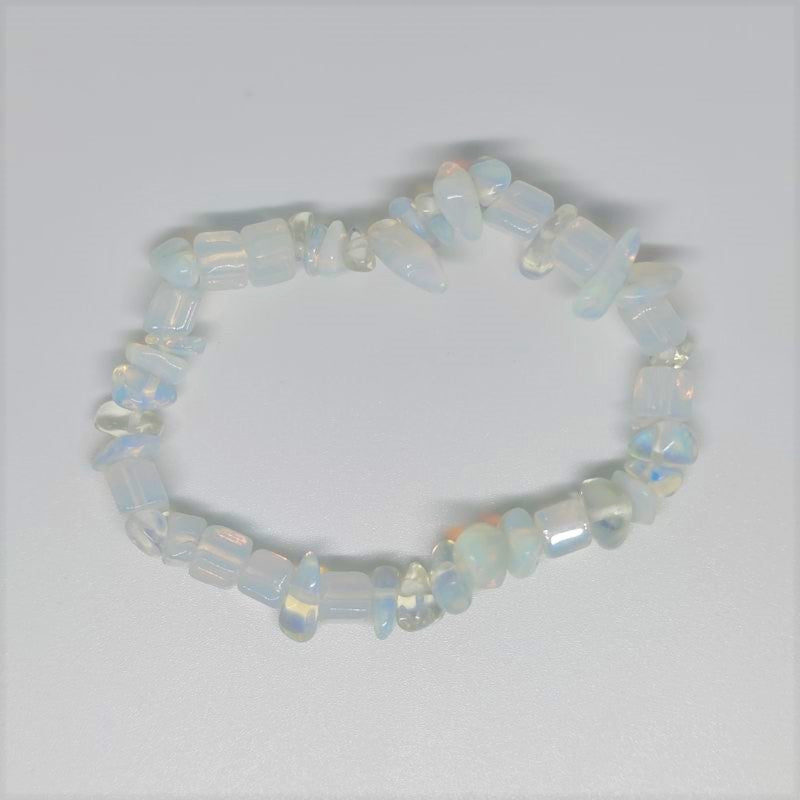 Buy NEXG Opalite Bracelet Original Certified Best A1 Quality Dudhiya Stone  Bracelet Round Beads Pure Opalite Crystal Bracelet White Opal Stone Bracelet  Safed Opal Bracelet ओपल का ब्रेसलेट at Amazon.in