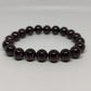 Garnet Round Bead Crystal Bracelet - Rivendell Shop