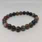 Agate Round Bead Crystal Bracelet - Rivendell Shop