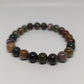 Agate Round Bead Crystal Bracelet - Rivendell Shop