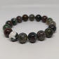 Agate Round Bead Crystal Bracelet - Rivendell Shop