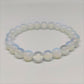 Opalite Round Bead Crystal Bracelet - Rivendell Shop