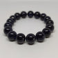 Blue Goldstone Round Bead Crystal Bracelet - Rivendell Shop