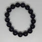 Blue Goldstone Round Bead Crystal Bracelet - Rivendell Shop