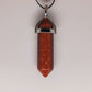 Goldstone Crystal Point Pendant - Rivendell Shop