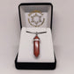Goldstone Crystal Point Pendant - Rivendell Shop