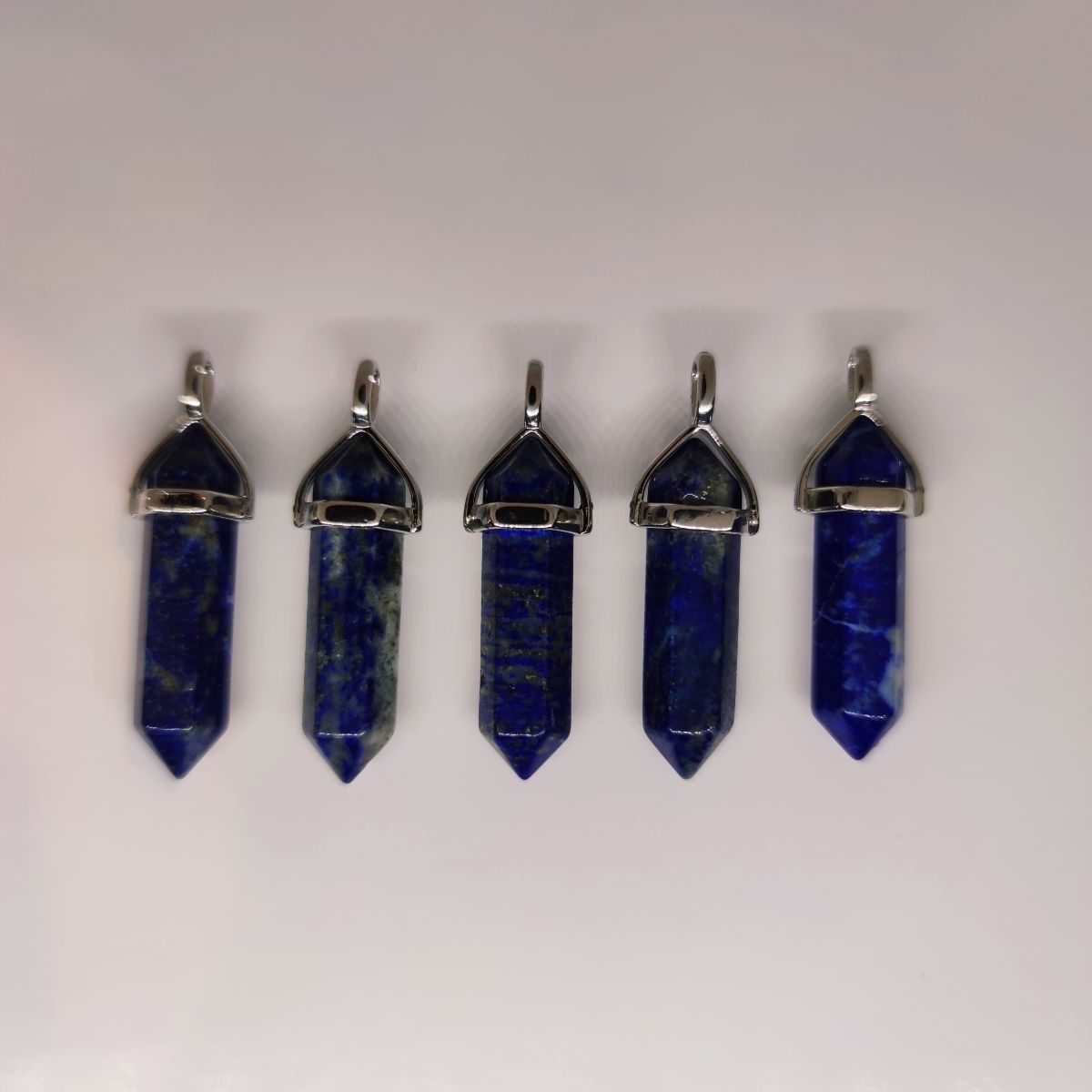 Lapis Lazuli Crystal Point Pendant - Rivendell Shop