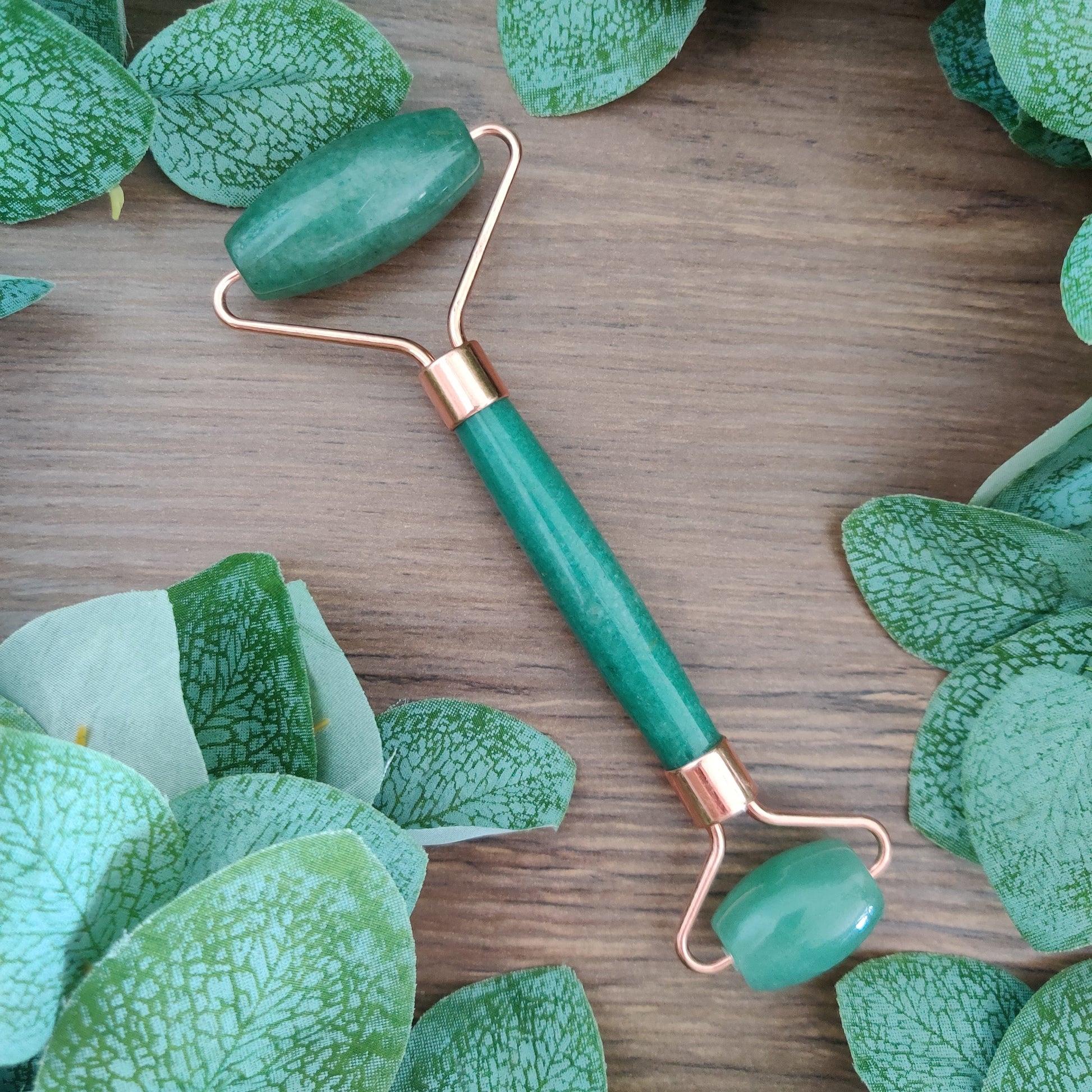 Green Aventurine Crystal Face Roller - Rivendell Shop