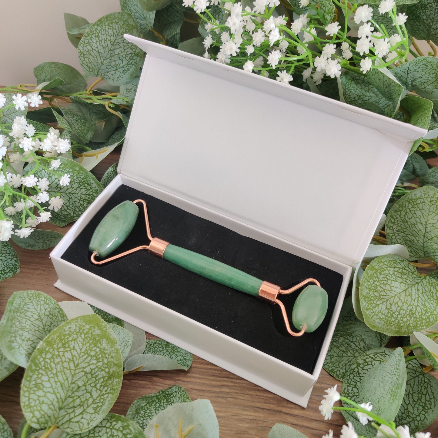 Green Aventurine Crystal Face Roller - Rivendell Shop