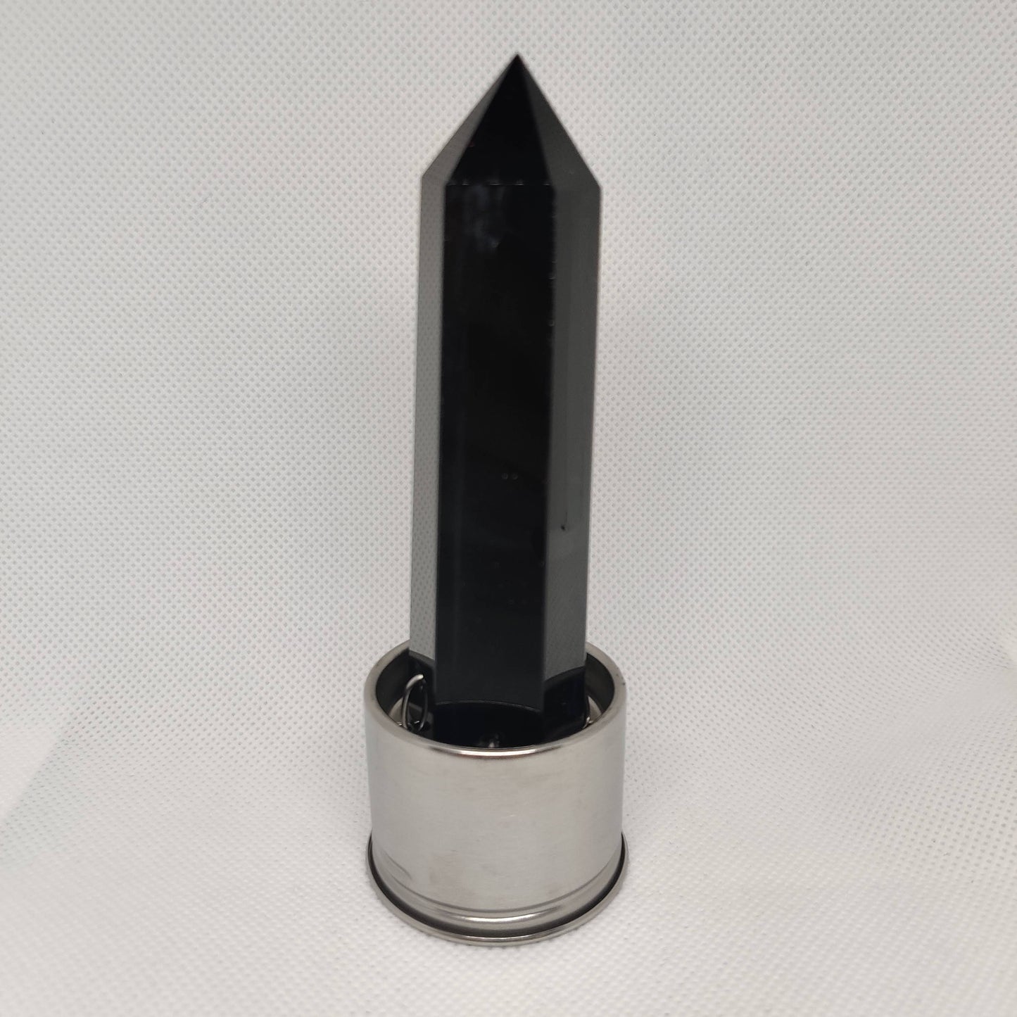 Black Obsidian Point for Crystal Water Bottle - Rivendell Shop