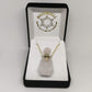 Rose Quartz Crystal Mini Perfume Bottle Necklace - Rivendell Shop