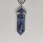 Sodalite Crystal Point Pendant - Rivendell Shop