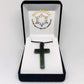 Greenstone Cross Pendant - Rivendell Shop