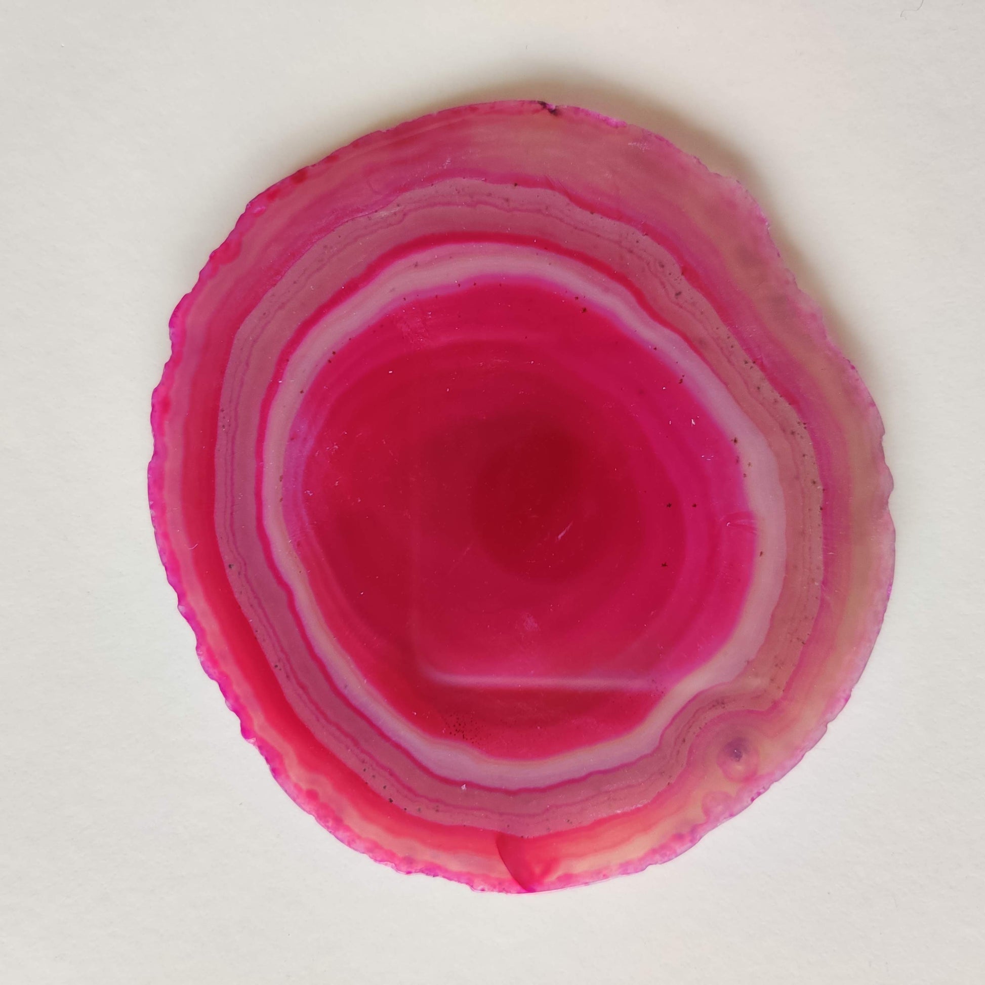 Pink Agate Slice - Rivendell Shop