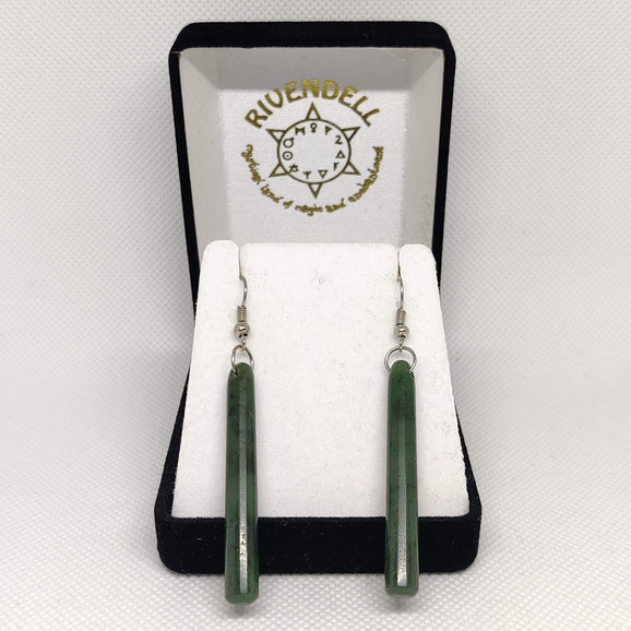 Greenstone Drop Earrings - Rivendell Shop