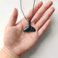 Greenstone Whale Tail Pendant - Rivendell Shop