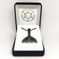 Greenstone Whale Tail Pendant - Rivendell Shop