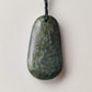 Large Natural Greenstone Pendant - Rivendell Shop