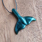 Greenstone Whale Tail Pendant - Rivendell Shop