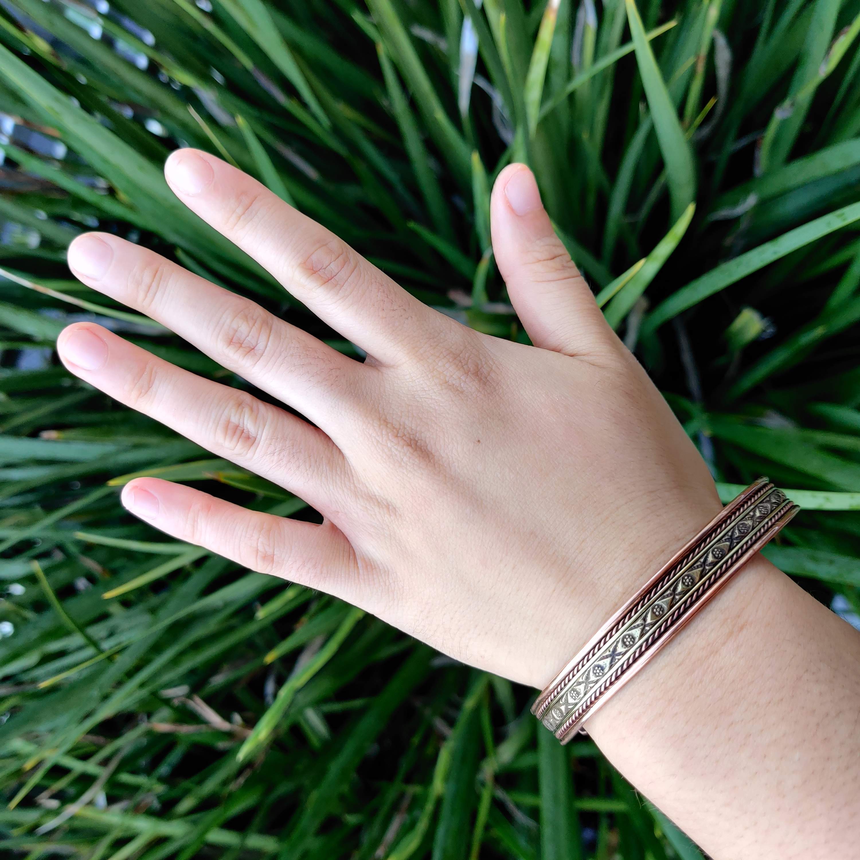 Golden Eye Copper Magnetic Bracelet - Rivendell Shop