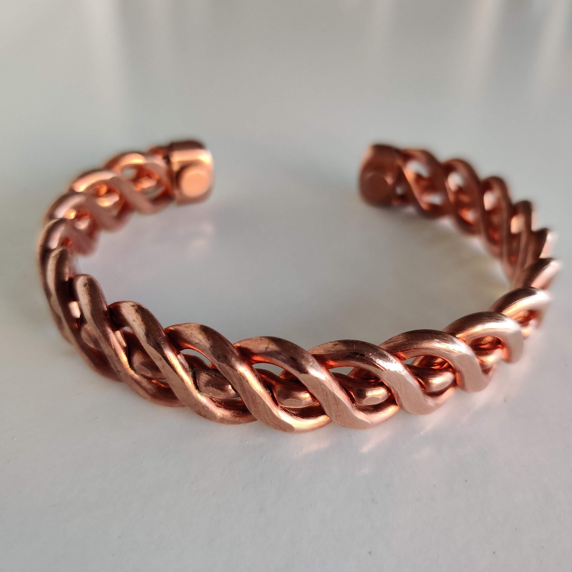 Pure Woven Copper Magnetic Bracelet - Rivendell Shop