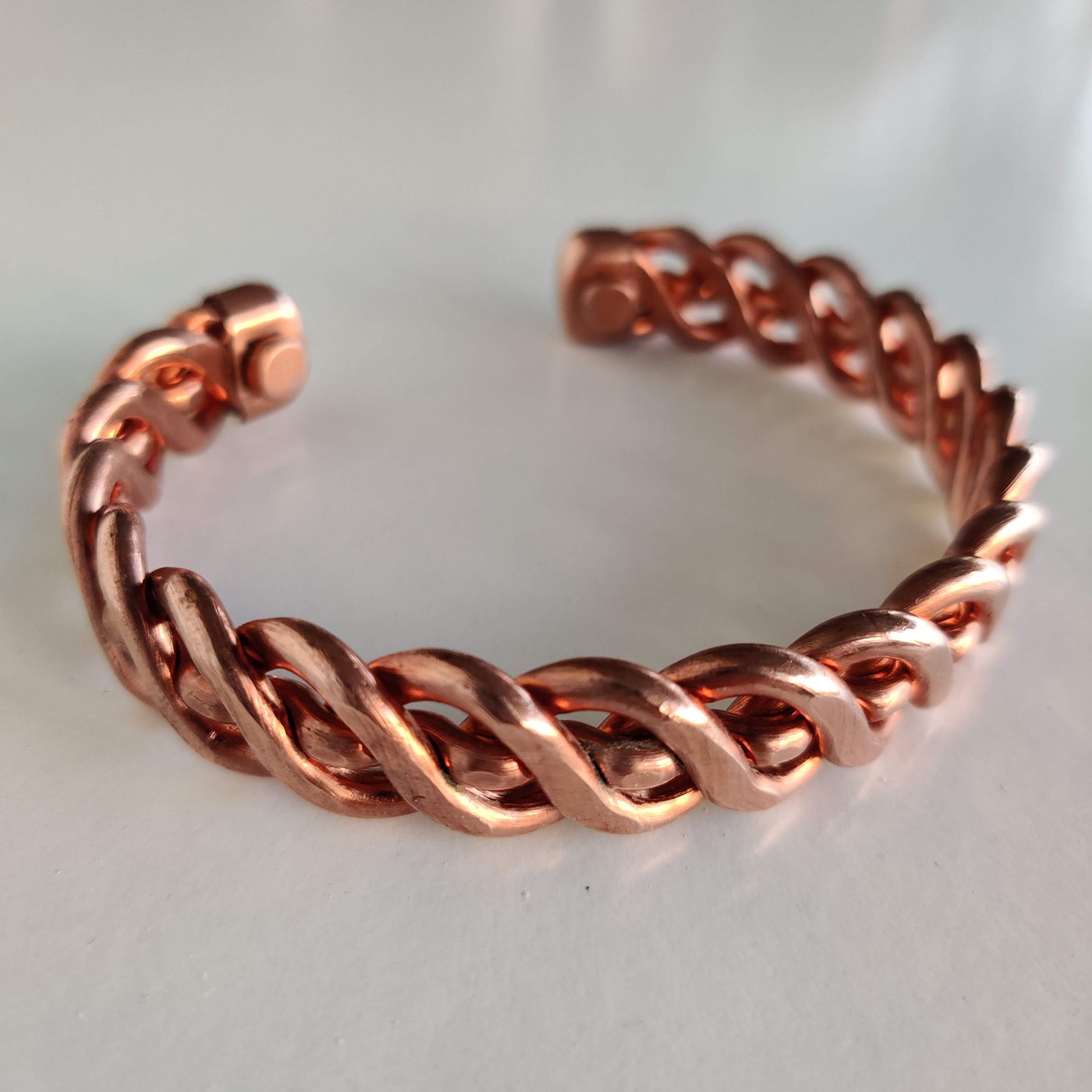 Pure Woven Copper Magnetic Bracelet - Rivendell Shop