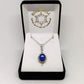 Lapis Lazuli 925 Sterling Silver Pendant - Rivendell Shop
