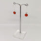 Carnelian 925 Sterling Silver Dangle Earrings - Rivendell Shop