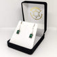 Malachite 925 Sterling Silver Dangle Earrings - Rivendell Shop