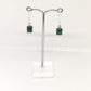 Malachite 925 Sterling Silver Dangle Earrings - Rivendell Shop