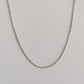 Sterling Silver 850 Wheat Chain Necklace - Rivendell Shop