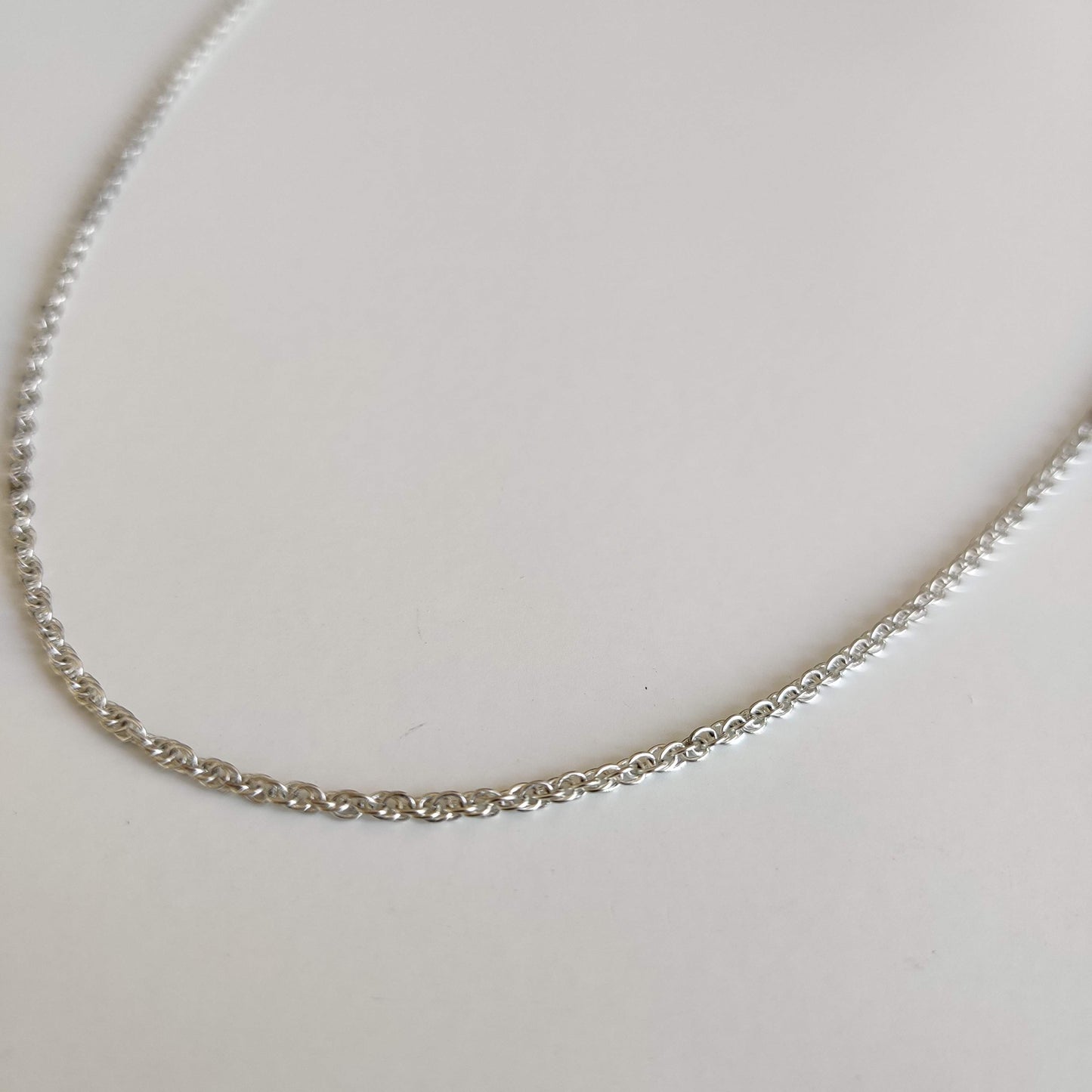 *Manager's Special* Sterling Silver 850 Wheat Chain Necklace - Seconds - Rivendell Shop