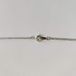 Sterling Silver 850 Wheat Chain Necklace - Rivendell Shop