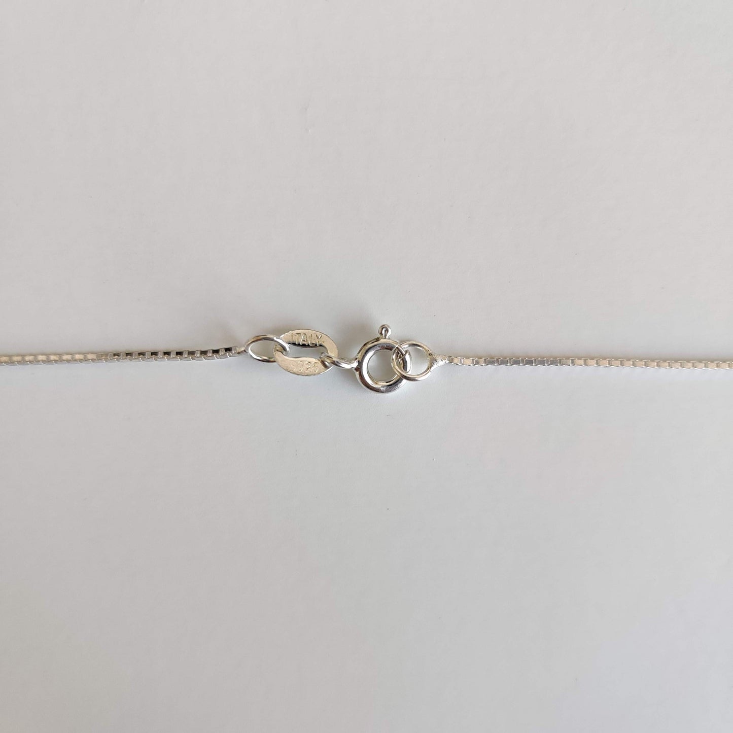 Sterling Silver 925 Box Chain Necklace - Rivendell Shop