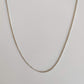 Sterling Silver 925 Spiga Chain Necklace - Rivendell Shop