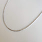 Sterling Silver 925 Spiga Chain Necklace - Rivendell Shop