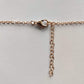 Evil Eye Crystal Druze Pendant with Gold Chain - Rivendell Shop