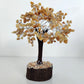 Yellow Quartz Crystal Tree on Wooden Base - Rivendell Shop