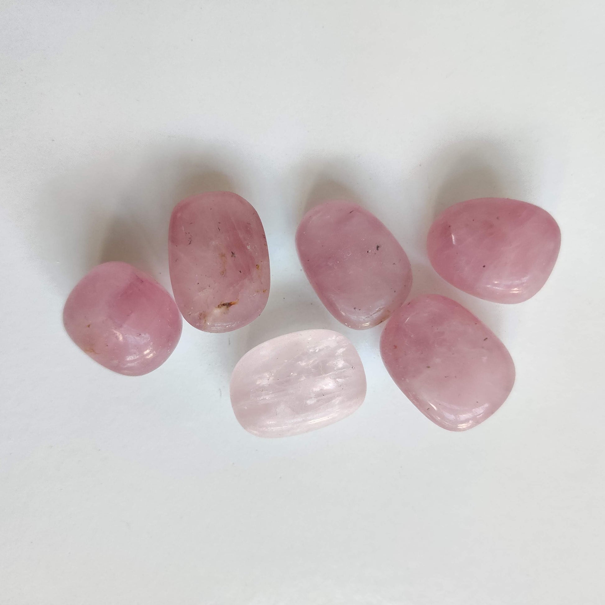 Dark Rose Quartz Tumbled Crystal (1-2cm) - Rivendell Shop