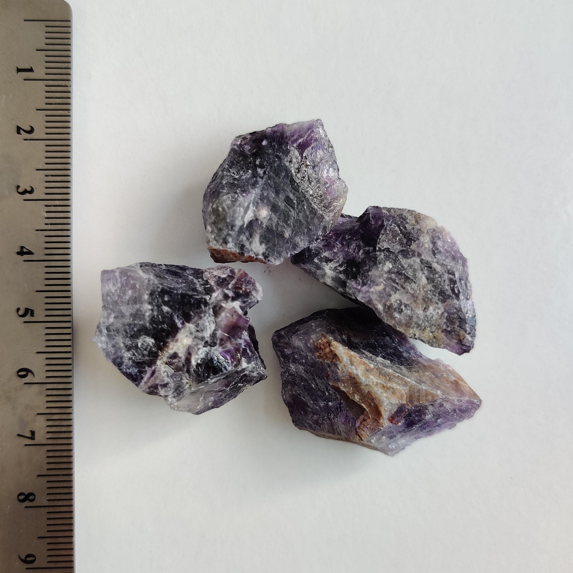 Dark Amethyst Rough Tumbled Crystal (1-2cm) - Rivendell Shop