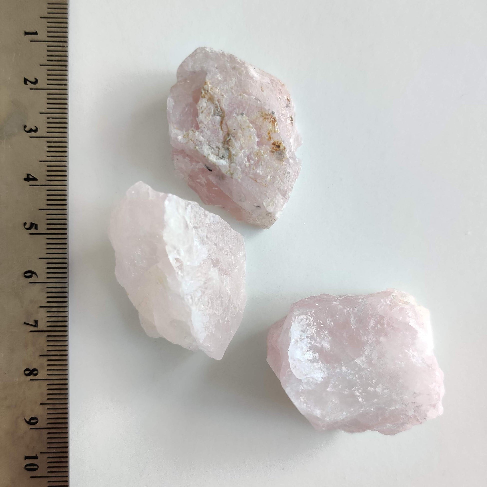 Rose Quartz Rough Tumbled Crystal (2-3cm) - Rivendell Shop