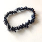 Blue Goldstone Chip Crystal Bracelet - Rivendell Shop