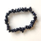 Blue Goldstone Chip Crystal Bracelet - Rivendell Shop