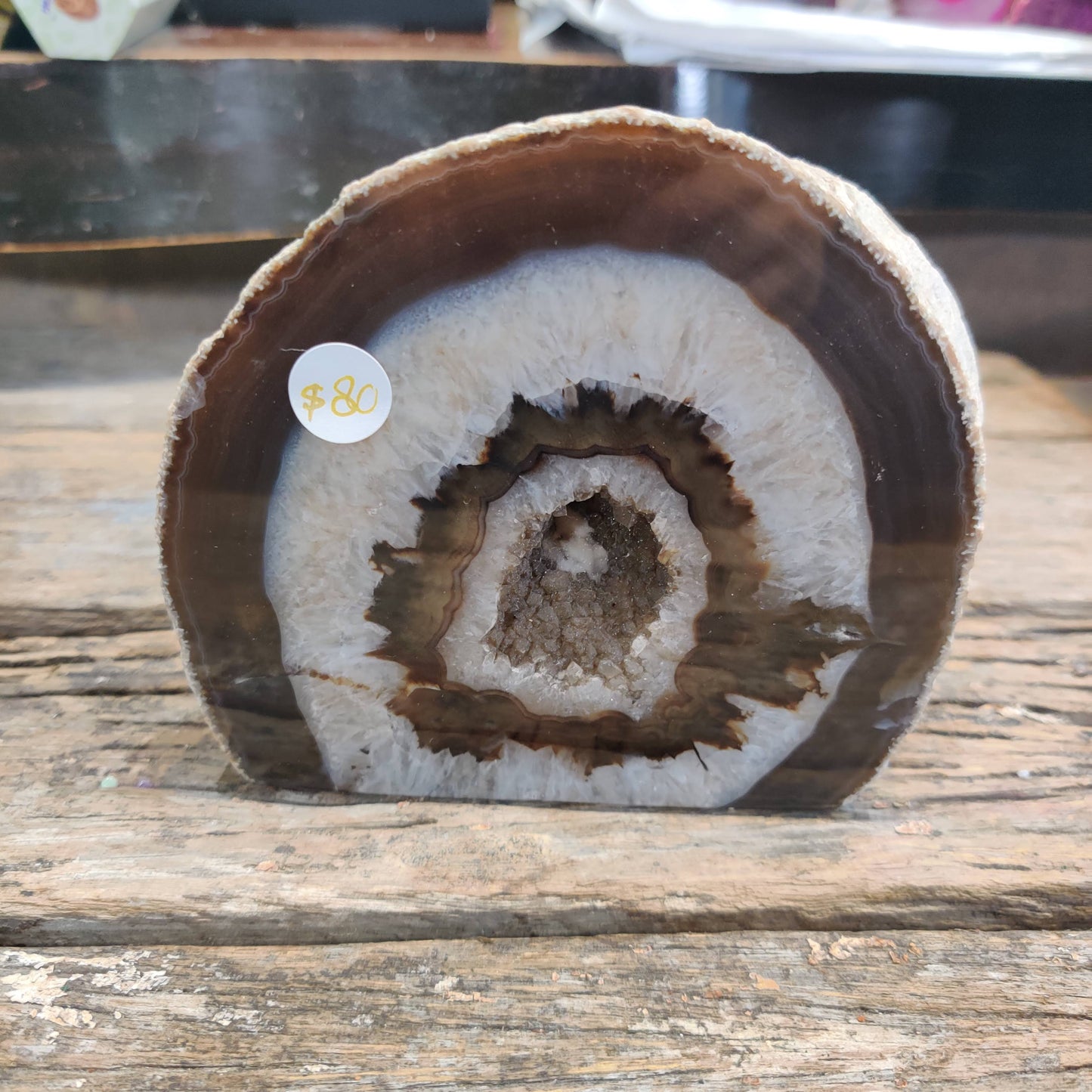 Standing Agate Piece - Grey - Rivendell Shop
