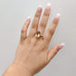 Citrine Diamond Cut Oval 925 Sterling Silver Ring - Rivendell Shop