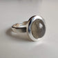 Labradorite Oval 925 Sterling Silver Ring - Rivendell Shop