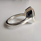 Citrine Diamond Cut Oval 925 Sterling Silver Ring - Rivendell Shop