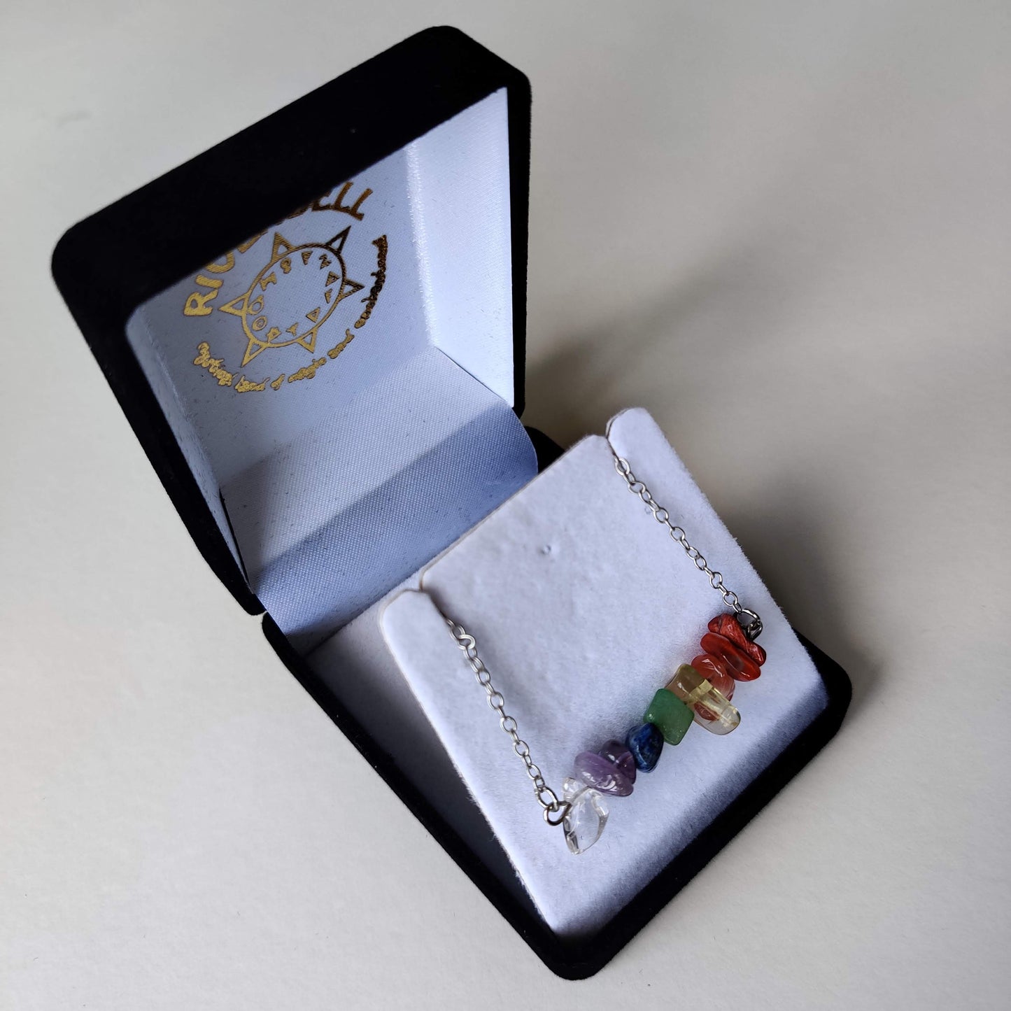 Chakra Precious Crystal Necklace - Rivendell Shop