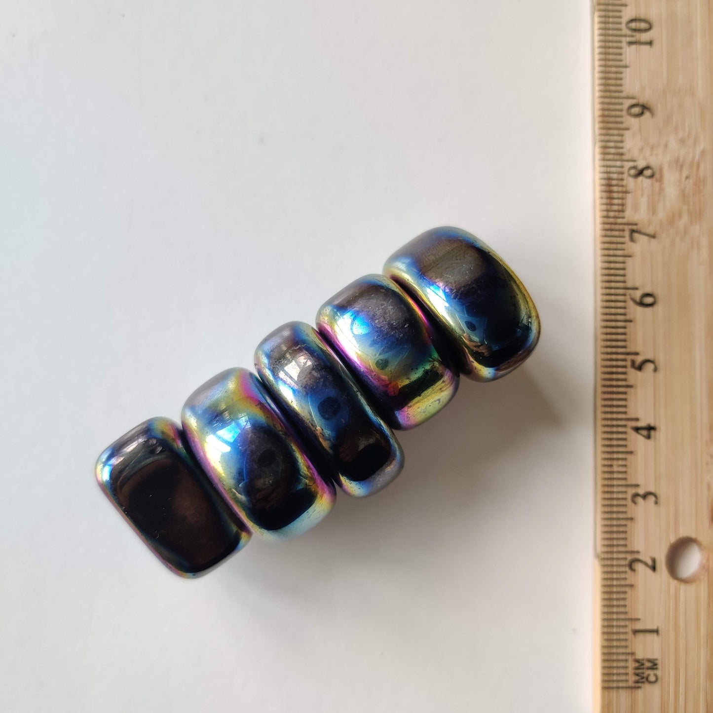Rainbow Magnetic Haematite Tumbled Crystal - Rivendell Shop