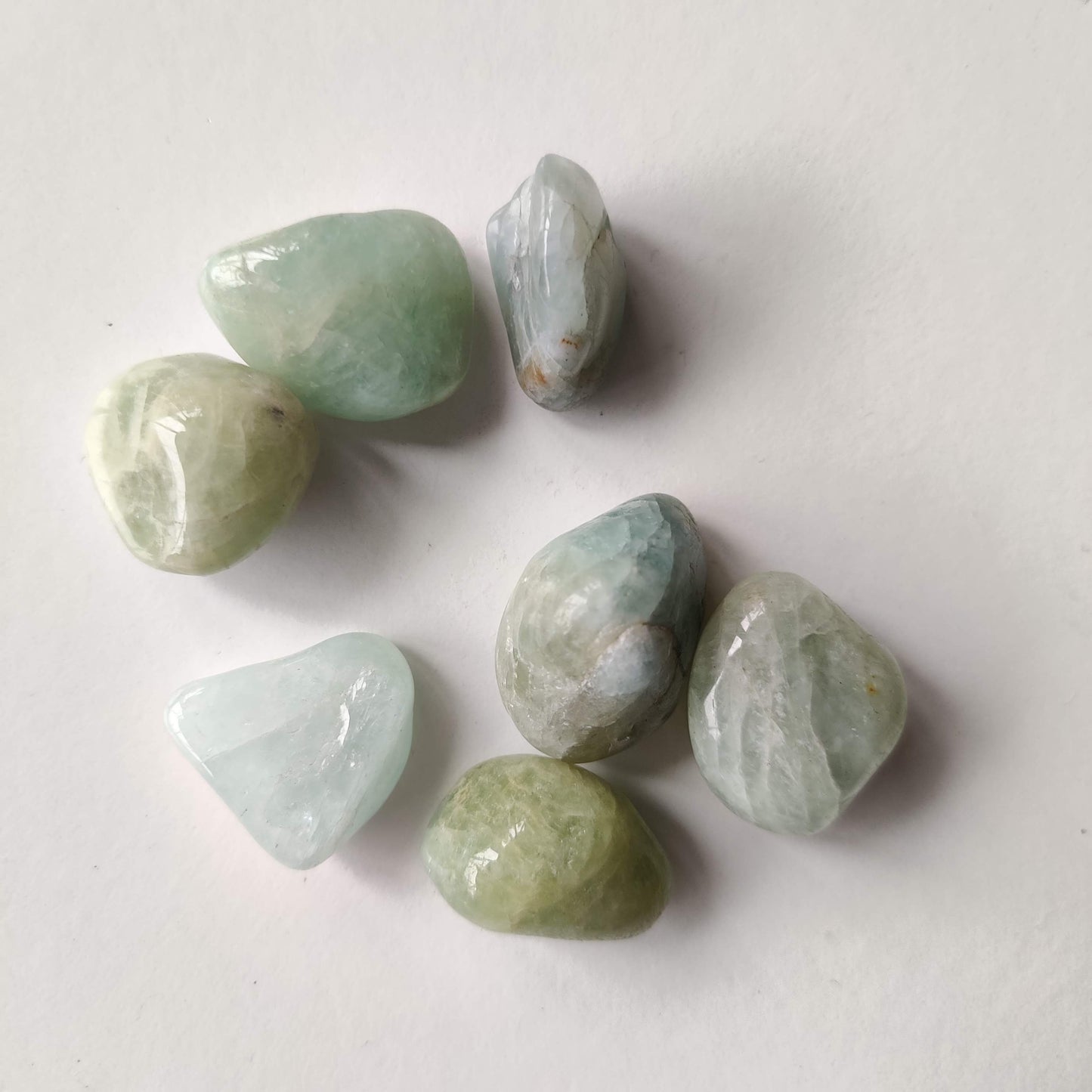 Aquamarine Tumbled Crystal - Rivendell Shop